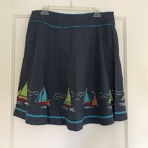 Liz Claiborne Sailboat Skirt